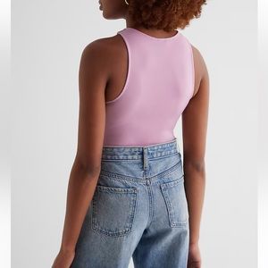 Express Body Contour Compression High Neck Bodysuit